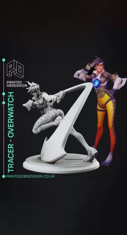 Tracer - Overwatch - Fanart Model