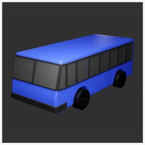 Bus 3D Model