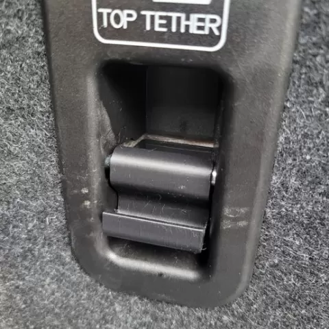 Hook on ISOFIX system
