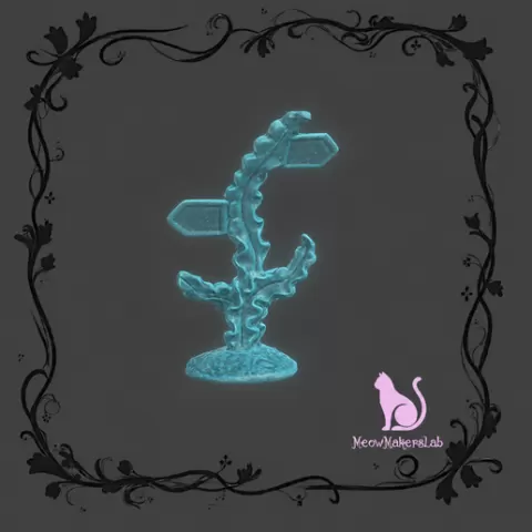 Laminaria sign, compatible with Monster High