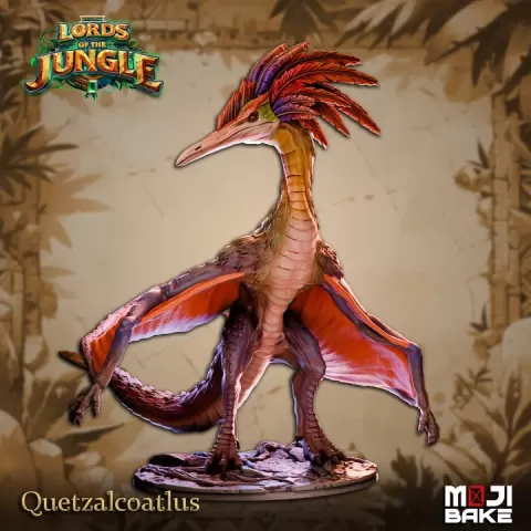Lords of the Jungle: Quetzalcoatlus by Mojibake Collectibles