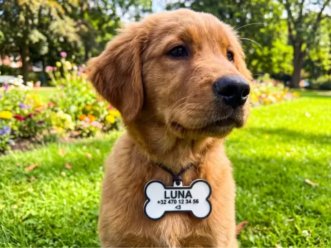 Customizable PET ID Tag Generator