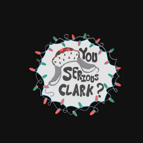 National Lampoons Christmas Sign, Are you serious Clark, Multi Colored Print, RV sign, restaurant decor, Camping Tools, DIY, Christmas Gifts
