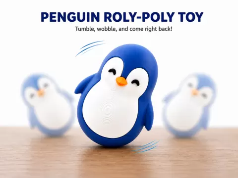 Cute Wobbly Penguin – NO AMS