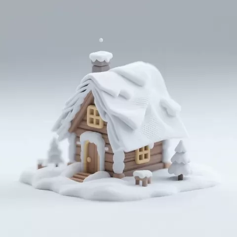 冬日雪屋 - a18yuan