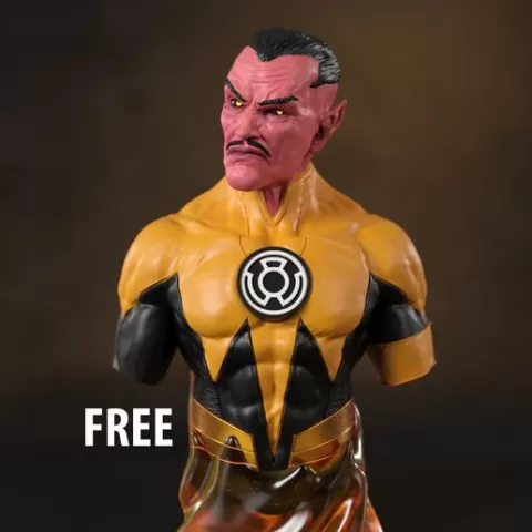 Sinestro Bust - STL