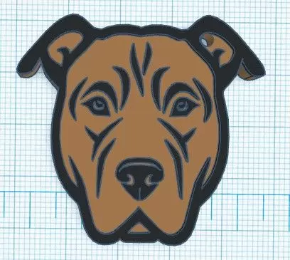 Bulterrier dolg dog