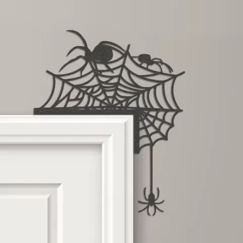 Spiders! Door Frame Topper