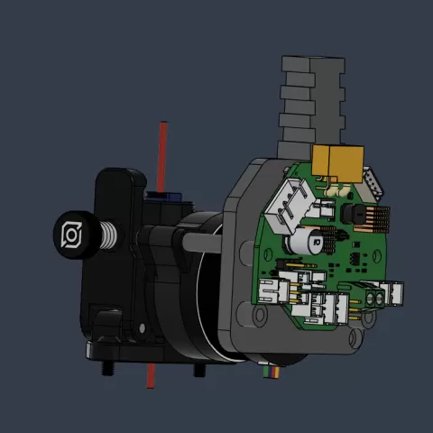 nitehawk36 mount for orbiter2.5 and stealtchhanger no colision with optical sensor on dragonburner stealthchanger backplate