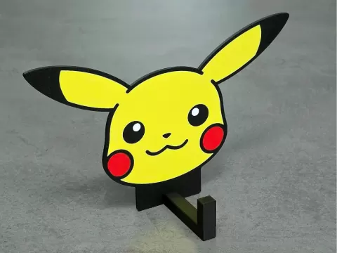 Pikachu Cap Holder / Universal Wall Mount Pokemon