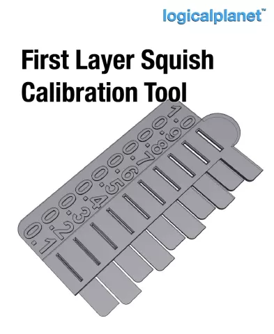 First Layer Squish Calibration Tool