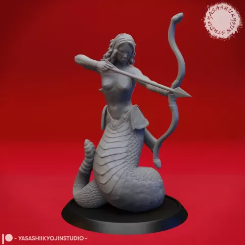 Medusa - Tabletop Miniature (Pre-Supported)