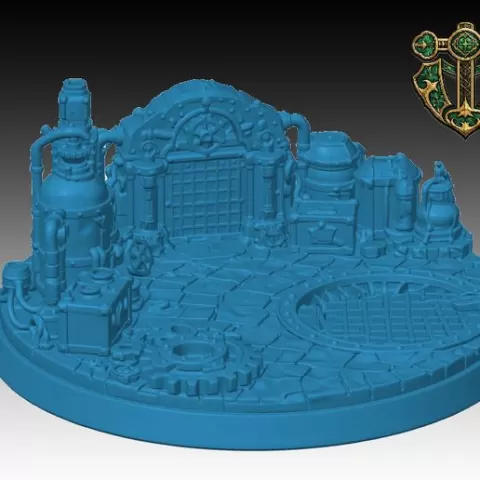 Dwarven Lair Miniature Base