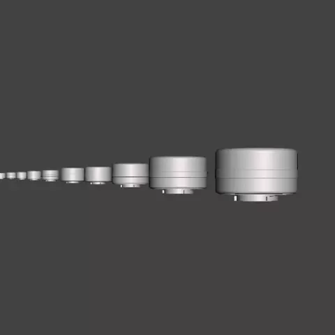 Model 40 Propellant case SPIGOT for 200mm mortar german ww2 for dioramas 1/16 1/35 1/72 1/76 HO 1/87.1 O 1/48 G 1/12 1/24 1/32 28mm 1/56 scales