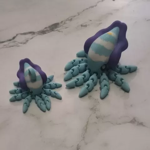 Flexi Toy cuttlefish