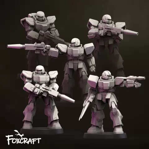 O.A.C. Vanguard Frames by FoxCraft Creations