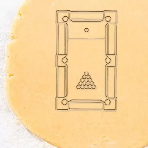 Billiards Cookie Cutter, Biscuit Cutter