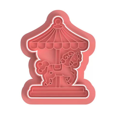 Carousel Cookie Cutter