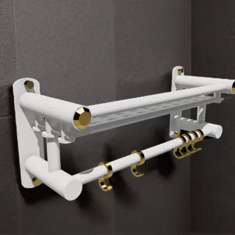 Bathroom Rack Elegant