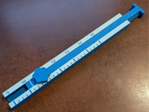 Internal Sliding Ruler