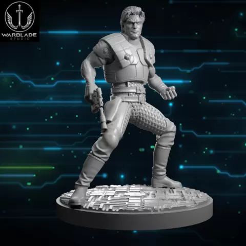 Shatterpoint Rogue Smuggler by Warblade Studio