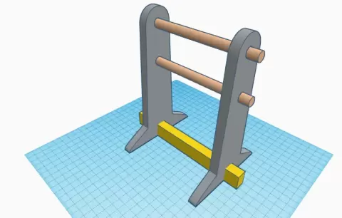 Soporte para Macrame - Nina Ponce 3D