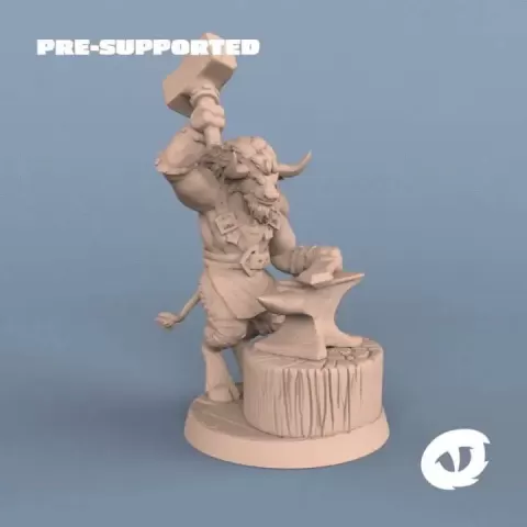Tauren Blacksmith - Insight Miniatures