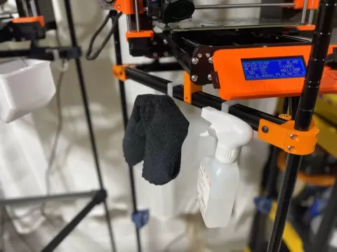 Simple hook for 2020 extrusion - BubsBuilds