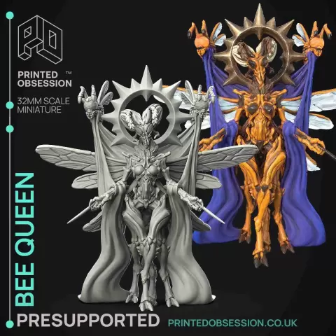 Queen Bee - Printed Obsession