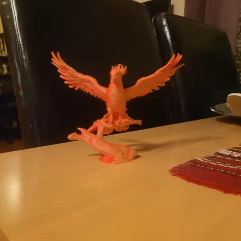 Phoenix on a Branch - 3D Tinkerer