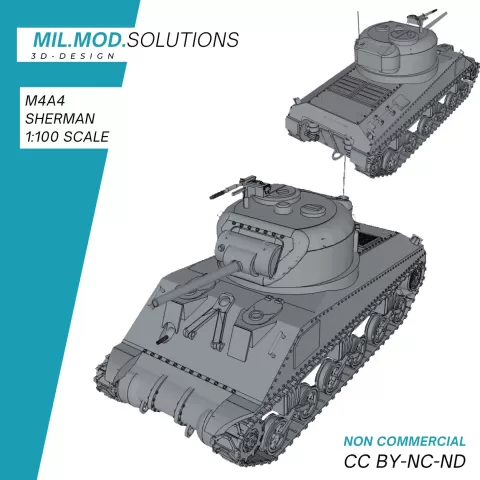 M4A4 Sherman WW2 - Mil Mod Solutions