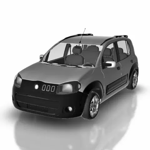 Fiat Uno 2014 - 3DCARSALON