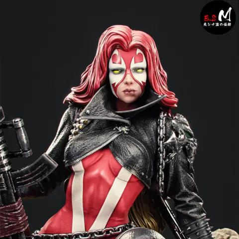 Burnt Warrior Lady by ESMonster