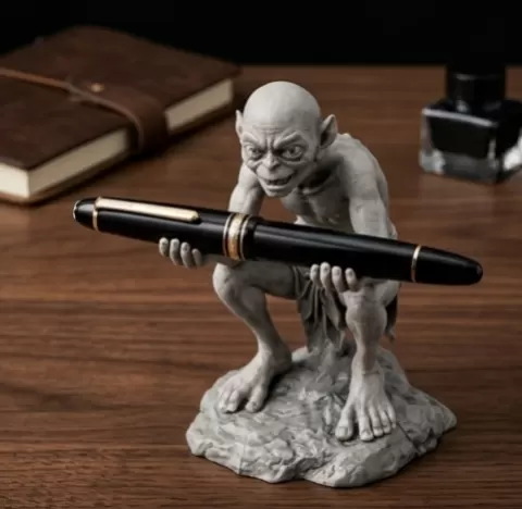 Gollum-Inspired Pen Holder