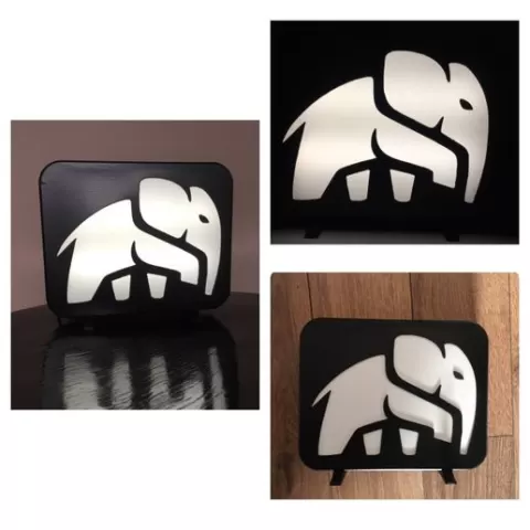 Lamp - elephant