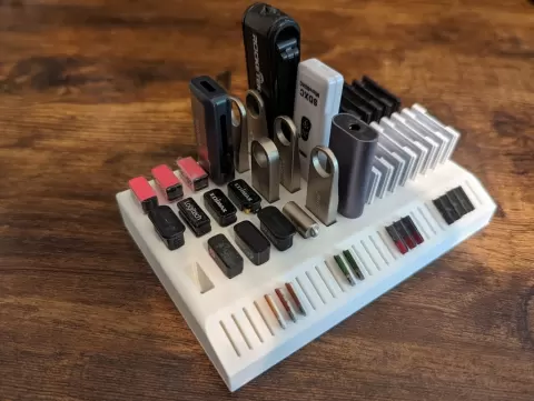 The "Why do I need all this USB & SD media?" Holder