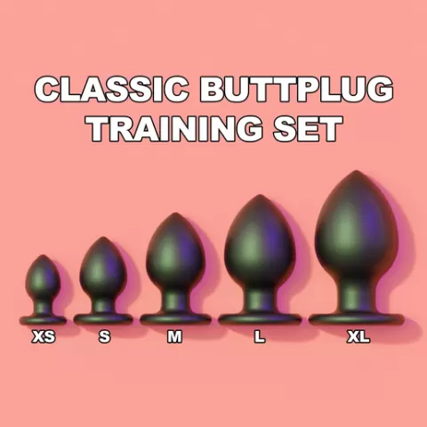 CLASSIC BUTTPLUG TRAINING SET