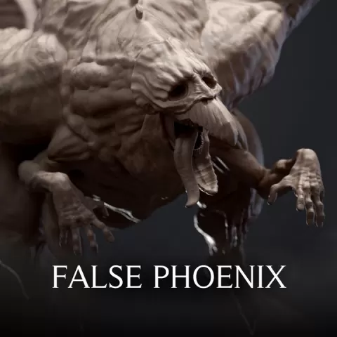 The False Phoenix by Comet Lord Miniatures