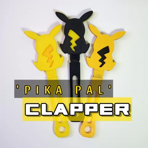'Pika Pal' Pokemon-Themed Clapper Toy :: Noisemaker • Party Favor