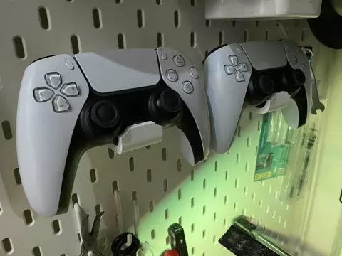 PS5 DualSense Controller Holder for Ikea Skadis