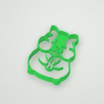 HAMSTER COOKIE CUTTER, BISCUIT CUTTER