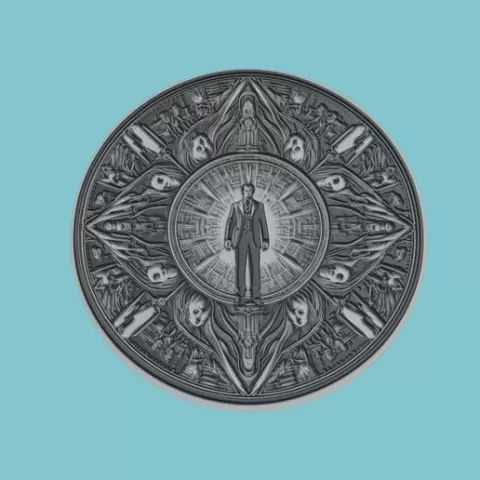 One Flew Over the Cuckoo's Nest Movie Medallion One Flew Over the Cuckoo's Nest 3d Model Stl Obj