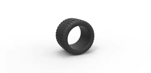 Offroad tire 16 Scale 1:10 - 3DTechDesign