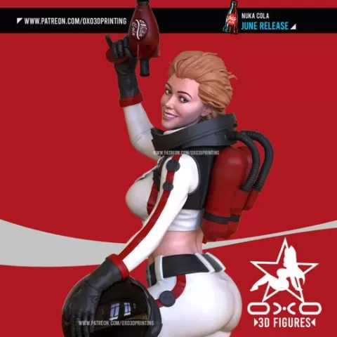 Nuka Cola Pinup Figure