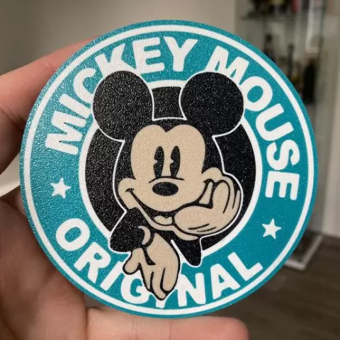 Mickey Mouse coaster