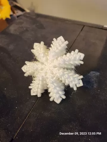 Ultimate 3D Snowflake - Corrupted Designs