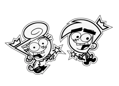 Cosmo e Wanda Keychain - Ucciox