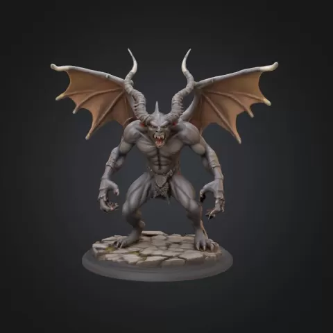 ferocious dark demon game rpg - Warjacob