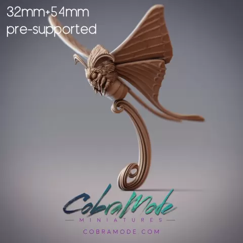 Fluffyhead Moth Pet (Pre-supported) by CobraMode