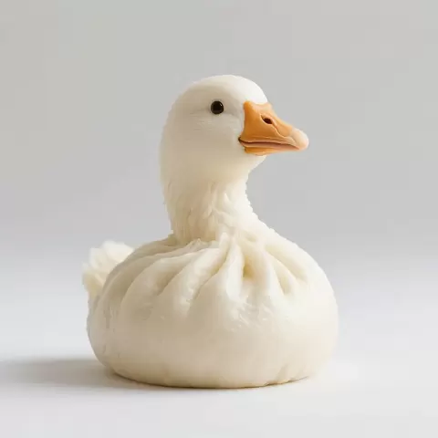 小笼包造型的小天鹅 - a18yuan